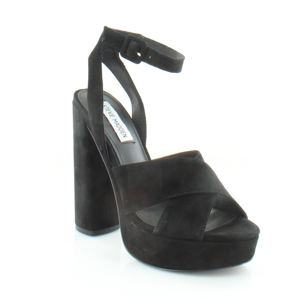 Steve Madden Jodi Block Suede Heel